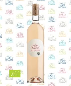 bouteille de vin bio